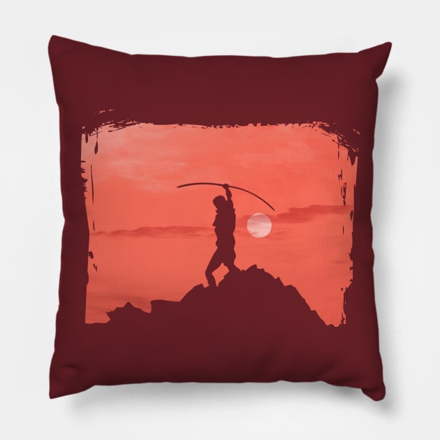 Robin's Last Stand Pillow by Paulychilds