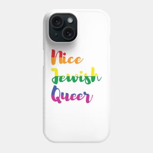 Nice Jewish Queer (NJQ) Phone Case