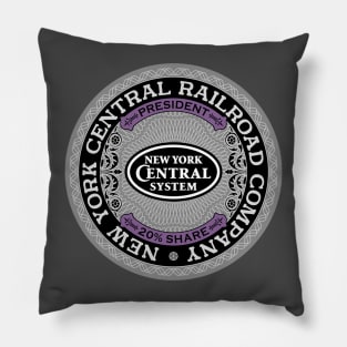 New York Central Railroad (18XX Style) Pillow