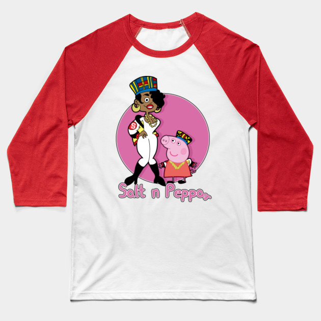 Salt N Peppa Peppa Pig Baseball T Shirt Teepublic