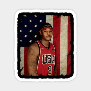 Carmelo Anthony in Team USA Portraits Magnet