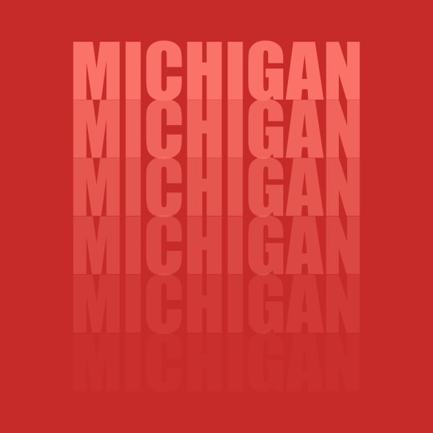 Michigan Gradient in Living Coral by sadsquatch