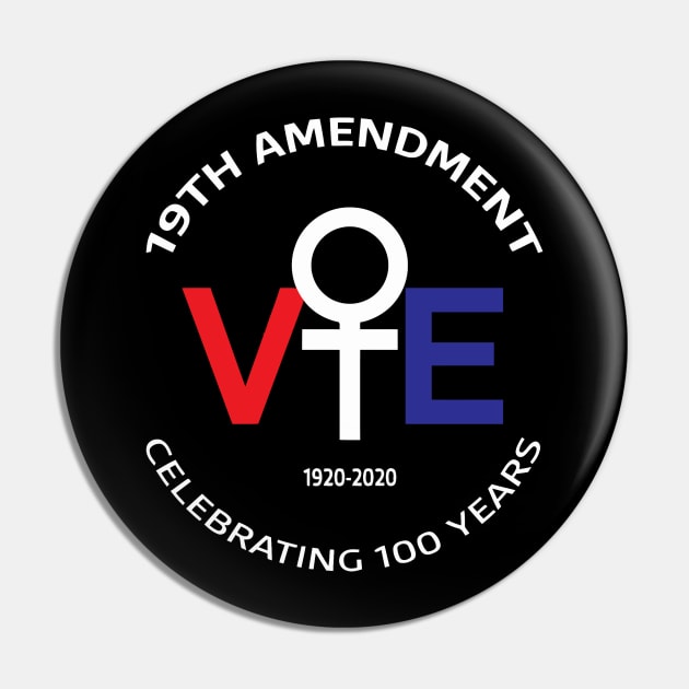 Celebrating 19TH Amendment Pin by subuhansik