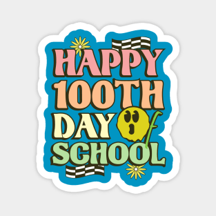 Happy 100th Day of School // Colorful Magnet