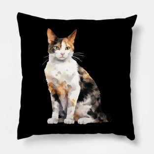 Japanese Bobtail Cat Pillow