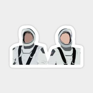 SpaceX NASA Astronauts Magnet