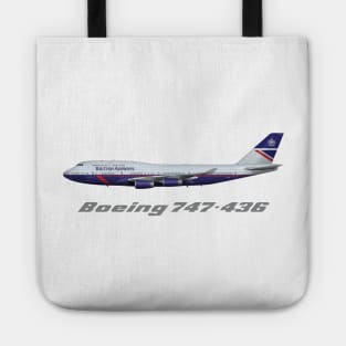 British Airways 747-436 Classic Landor Tote