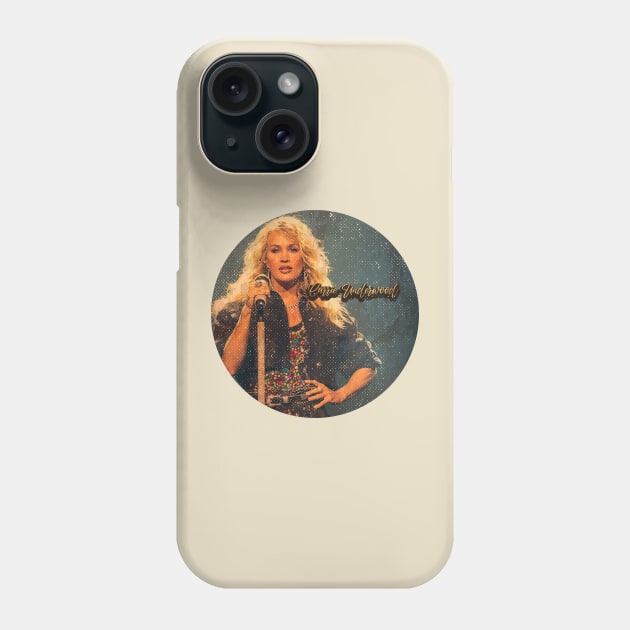 Carrie Underwood 24 Phone Case by katroxdesignshopart444