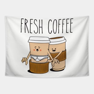 Fresh Coffee Tapestry