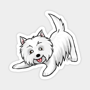 Dog - West Highland Terrier - White Magnet