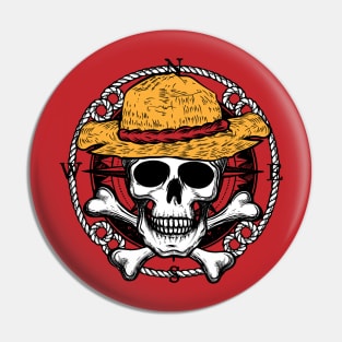 Straw Hat Pirates Jolly Roger Pin