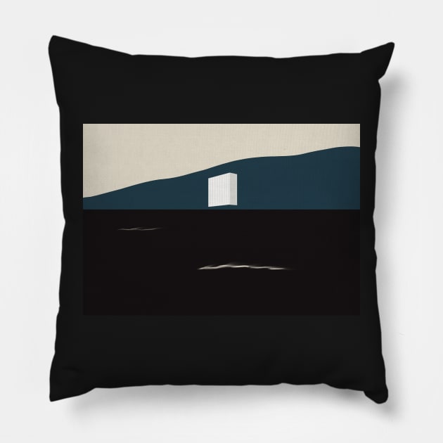 Black Sea Pillow by zmudart