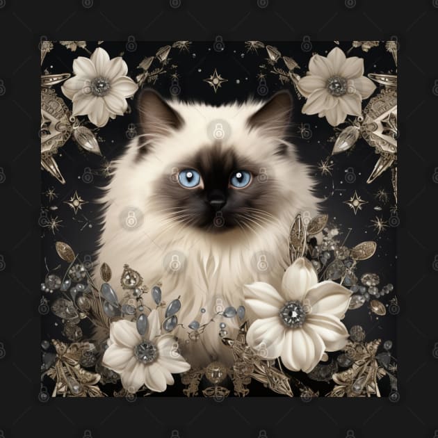 Birman Kitty by Enchanted Reverie