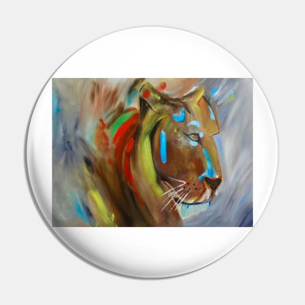 Lion Heart Pin by jennyleeandjim