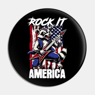 Rock It America Pin