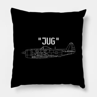 Republic P-47D Thunderbolt "Jug" Pillow