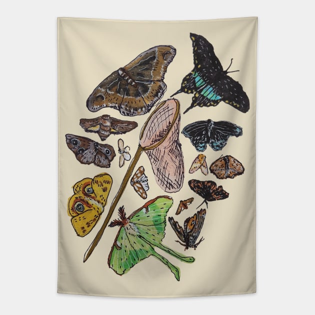 An Entomologist's Dream Tapestry by Animal Surrealism