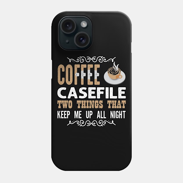 Motivation Coffee Phone Case by Alvd Design