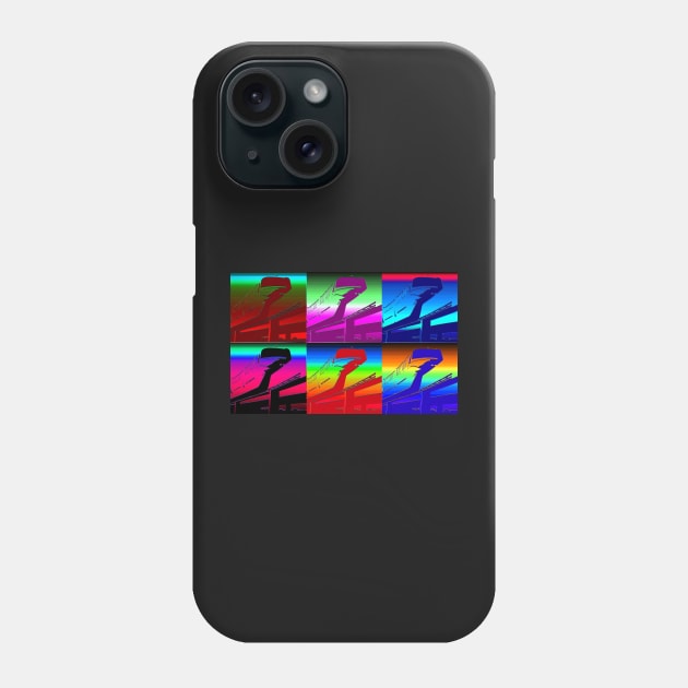 Monorail super modern art Phone Case by dltphoto