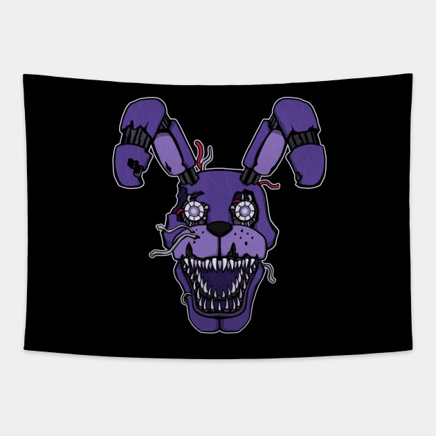Five Nights at Freddy's - Nightmare Bonnie Tapestry by Kaiserin