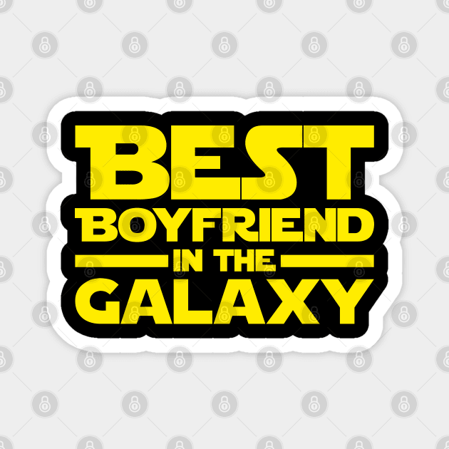 Best Boyfriend In The Galaxy Magnet by defytees