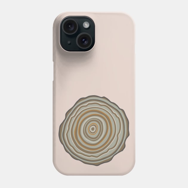 TREE RINGS Woodsy Forest Outdoors Nature Environment - UnBlink Studio by Jackie Tahara Phone Case by UnBlink Studio by Jackie Tahara