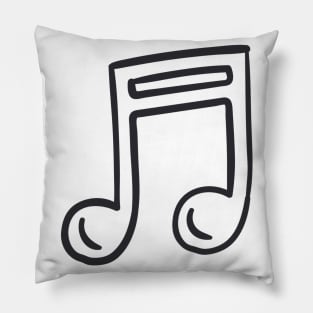 Music Note Pillow