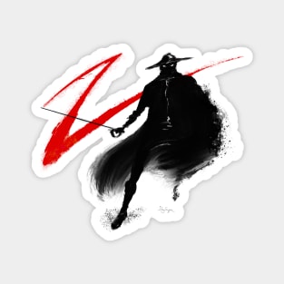 Zorro La Sombra Magnet