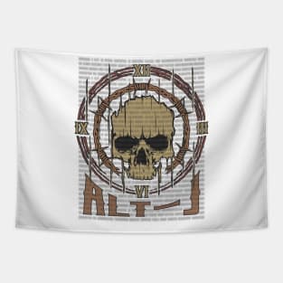 Alt-J Vintage Skull Tapestry