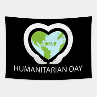 World  humanitarian day Tapestry