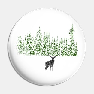 Lonely Deer Pin