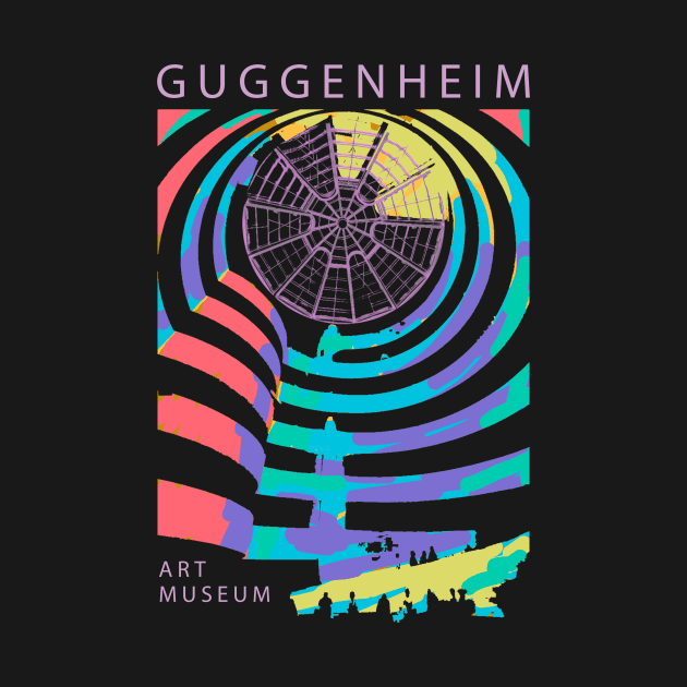 Cool Tees Art and Culture Guggenheim Museum by COOLTEESCLUB