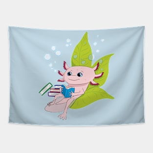 Axolotl Reading Tapestry