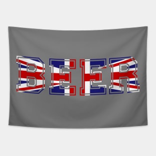 Union Jack (UK) Beer Flag Tapestry