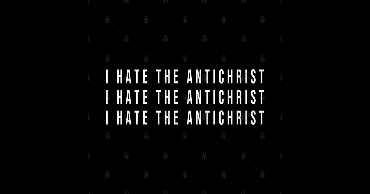 Ithe Antichrist Funny Trollface schizo meme Antichrist Pin