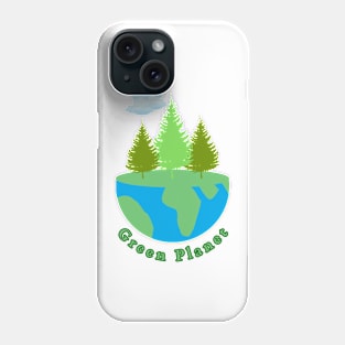 Green Planet Phone Case