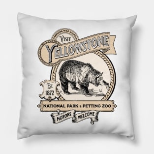 Yellowstone National Park and Petting Zoo Pillow