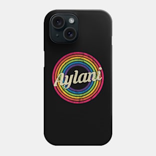 Aylani - Retro Rainbow Faded-Style Phone Case