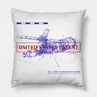 Communication Satellite Pillow