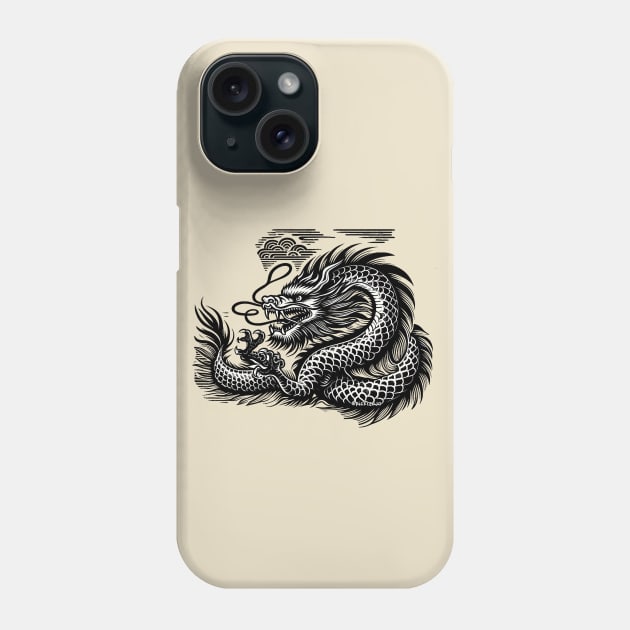 Chinse Dragon Phone Case by Sketchy