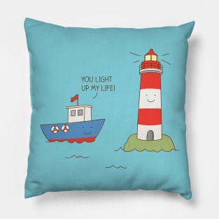 You light up my life! Pillow