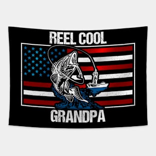 Reel Cool Grandpa Tapestry