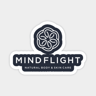 White Mind Flight Logo Magnet