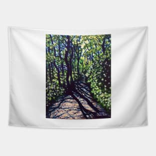 'The Path From Chetola to Bass Lake (#1)' Tapestry