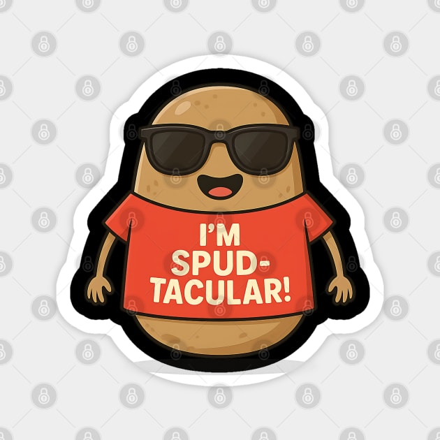 I'm-Spud-Tacular Magnet by Stylecombinator