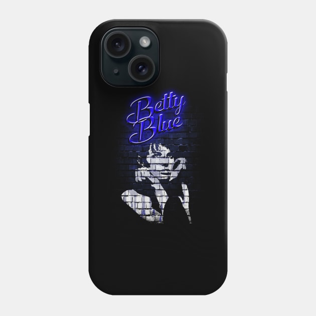 Betty Blue Design Phone Case by HellwoodOutfitters