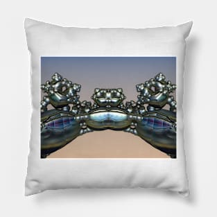 A Gleaming Bridge in the Sky Pillow