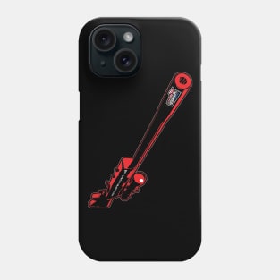 Punchado Sniper Rifle Blank Text, v. Code Red Phone Case