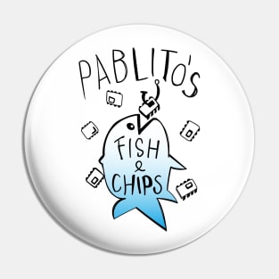 Pablito's Fish and Chips Pin