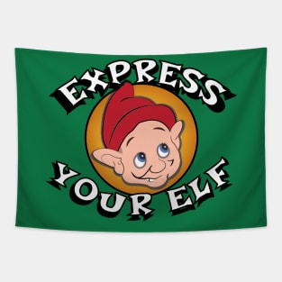 Express Your Elf Tapestry